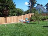 Cedar Framed Privacy Fence