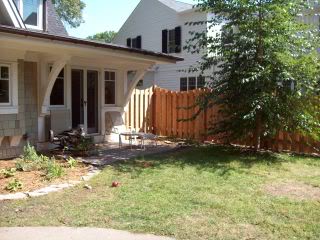Cedar Alternate Board Scalloped Privacy Fence Installation Minnesota