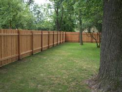 Cedar Batten Board Privacy Fence Minnesota