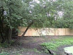 Cedar Batten Board Privacy Fence Minnesota