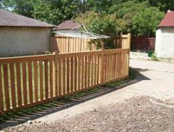 Picture Frame Picket Fence Installation Minnesota