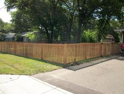 Picture Frame Picket Fence Installation Minnesota