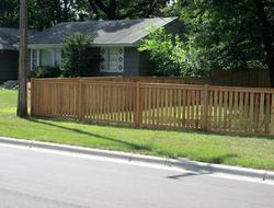 Picture Frame Picket Fence Installation Minnesota