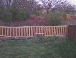 Picture Frame Picket Fence Installation Minnesota