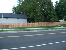 Dog-Eared Picket Fence