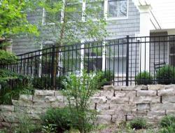 Steel or Aluminum Pool Ornamental Wrought Iron Fence Installation  Minnesota