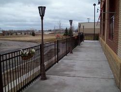 Steel or Aluminum Pool Ornamental Wrought Iron Fence Installation Minnesota